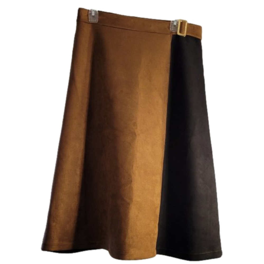 Marc New York Suede Skirt New Without Tags=SIZE MEDIUM